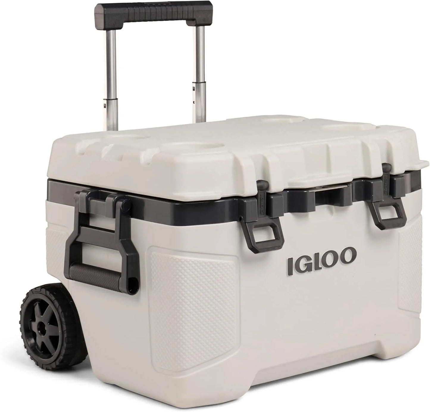 Igloo 52Qt Wheeled Cooler, Insulated Hard Shell Ice Chest