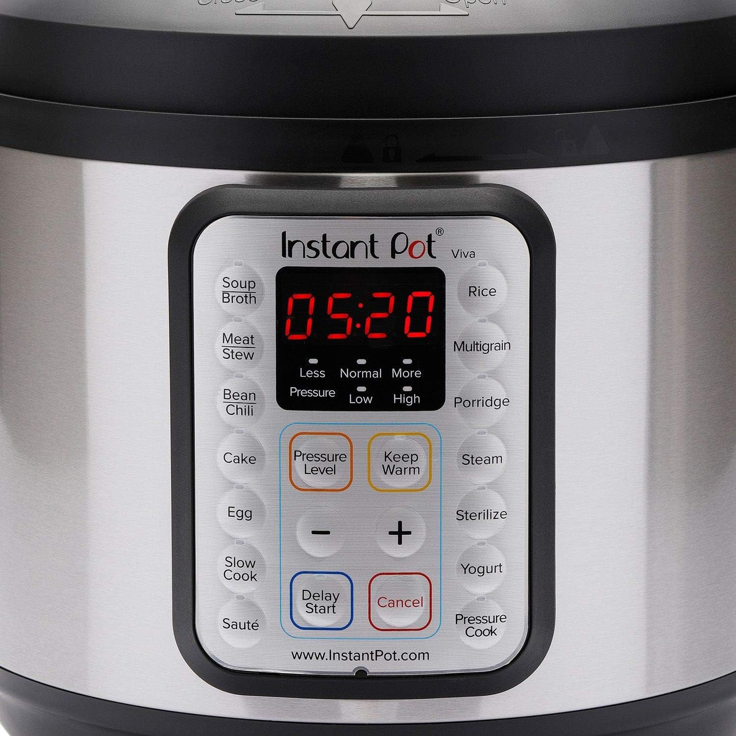 9-in-1 Multicooker, Pressure Cooker, Slow Cook, Rice Maker, Steamer, Sauté, Yogurt, Warmer & Sterilizer, Includes App With Over 800 Recipes, Stainless Steel, 6 Quarts