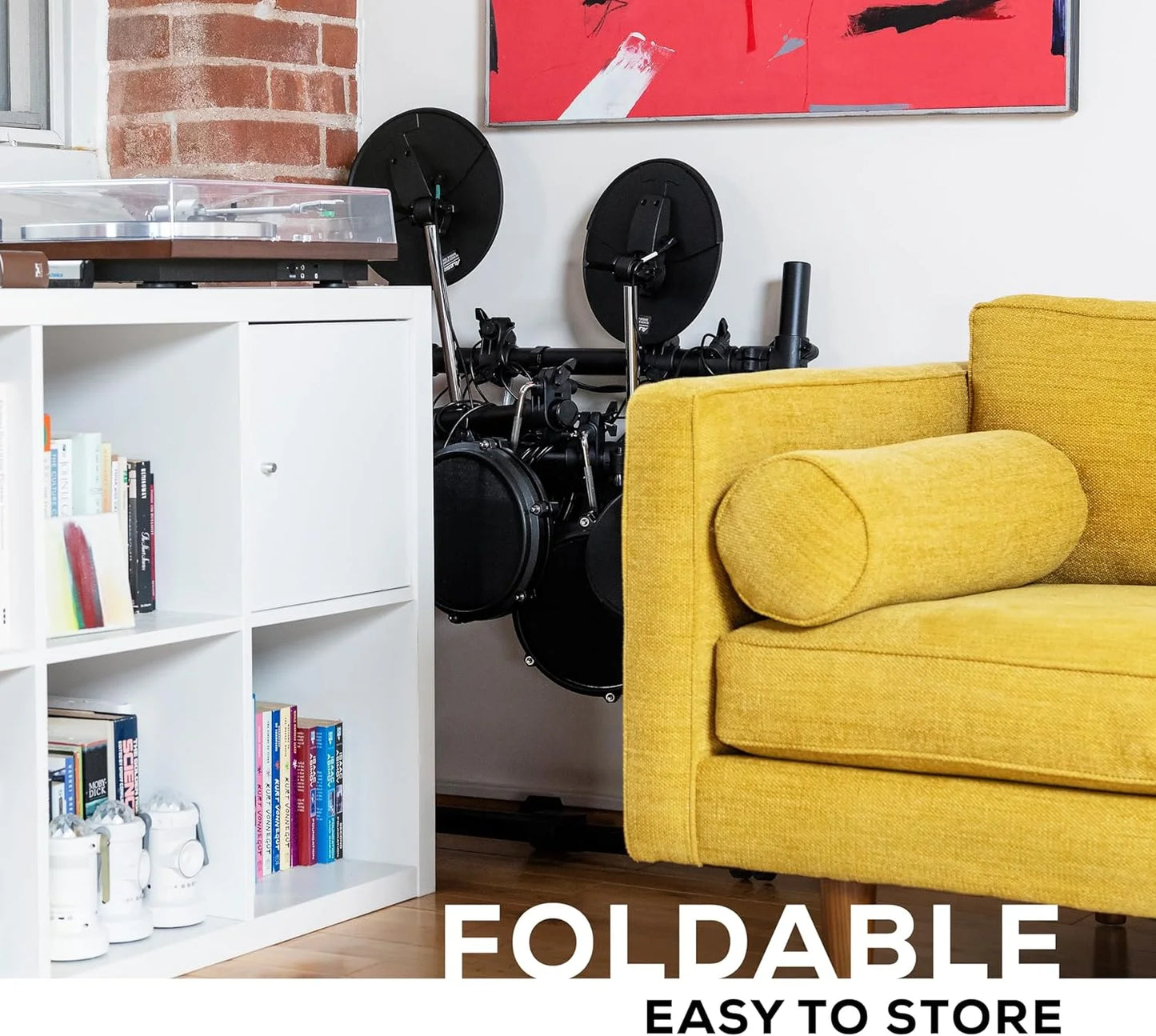 Alesis Turbo Mesh Kit - Electric Drum Set with Over 100 Sounds Mesh Drum Pad