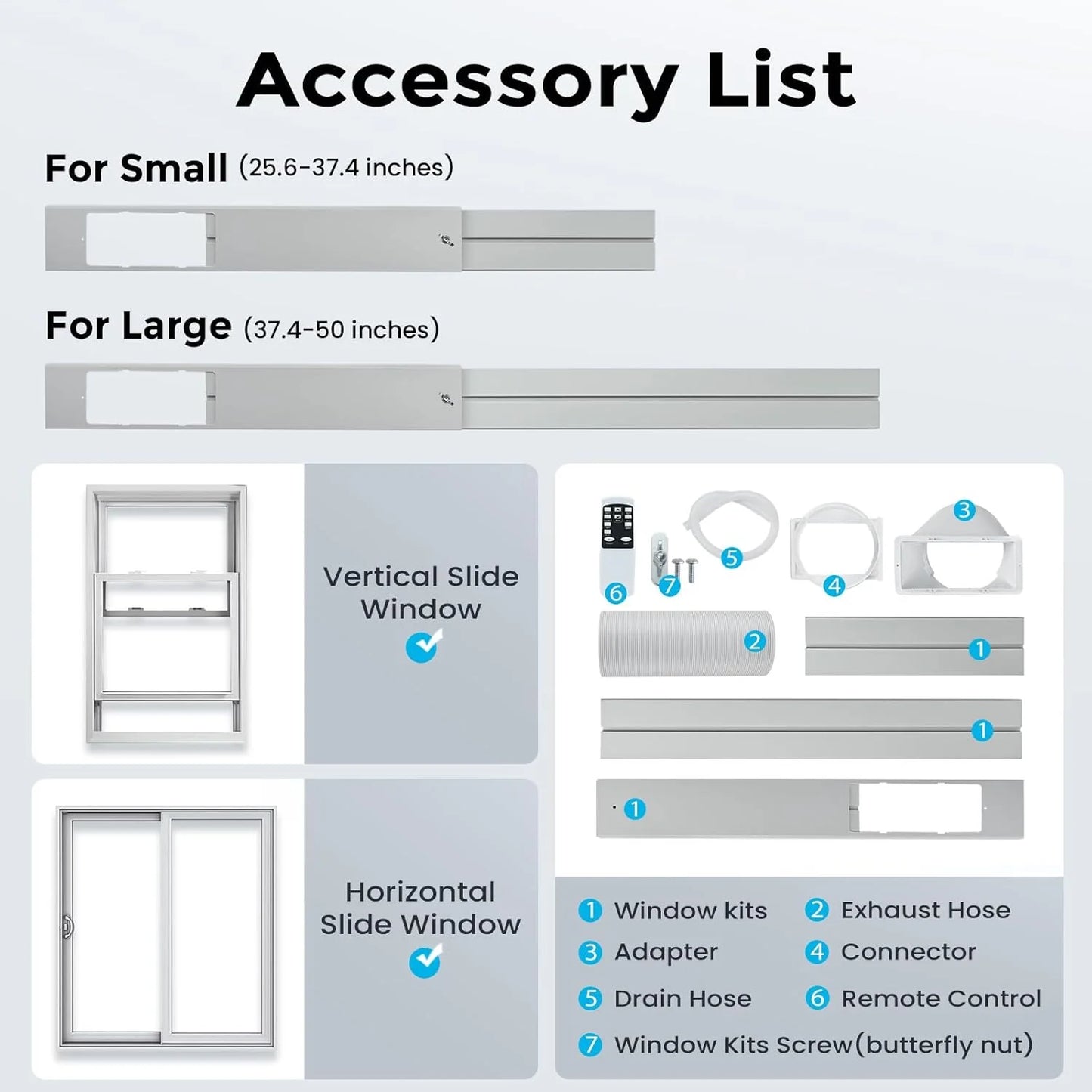 Air Choice Portable Air Conditioner, 10000 BTU Air Conditioner Portable for Room Up to 450 Sq.Ft, Remote Control, 24H Timer, Dehumidifier & Fan Modes, 3-in-1 AC Unit with Window Kit for Home Office