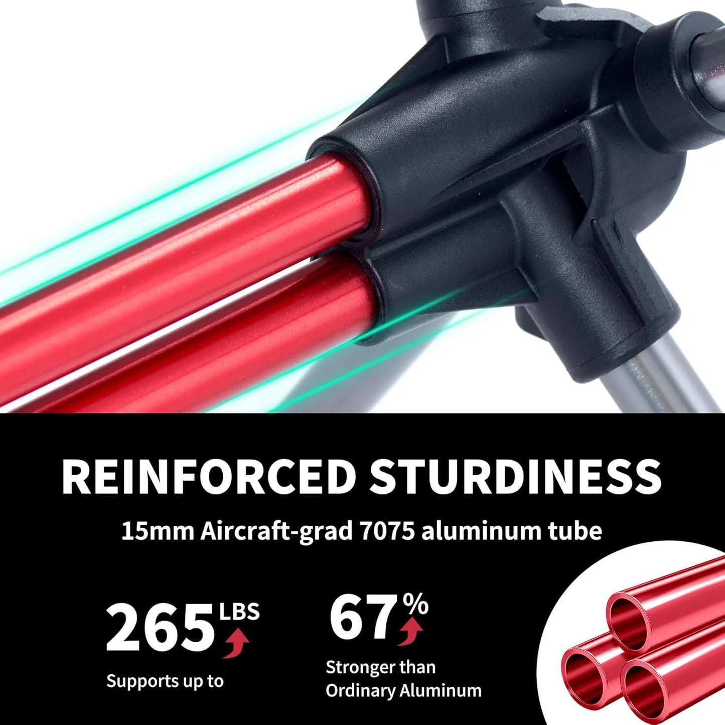 Ultralight Camping Chair 2.12 lbs Portable Backpacking Chair Folding Hiking Chair