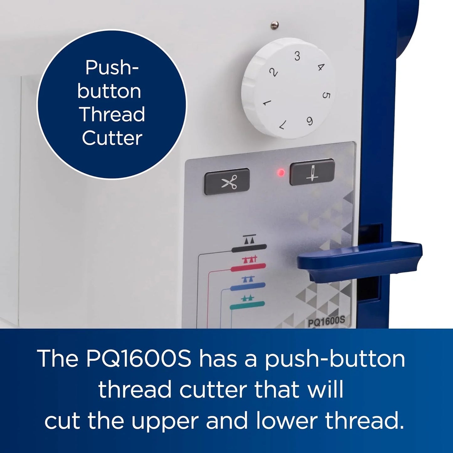 Brother PQ1600S High-Speed Straight Stitch Sewing & Quilting Machine