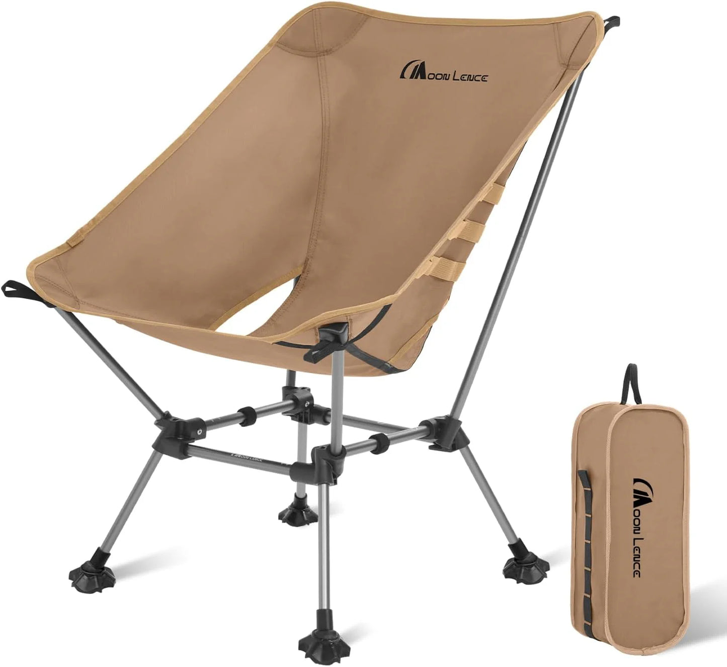 Portable Camping Chair Plus Folding Chair for Backpacking and Hiking