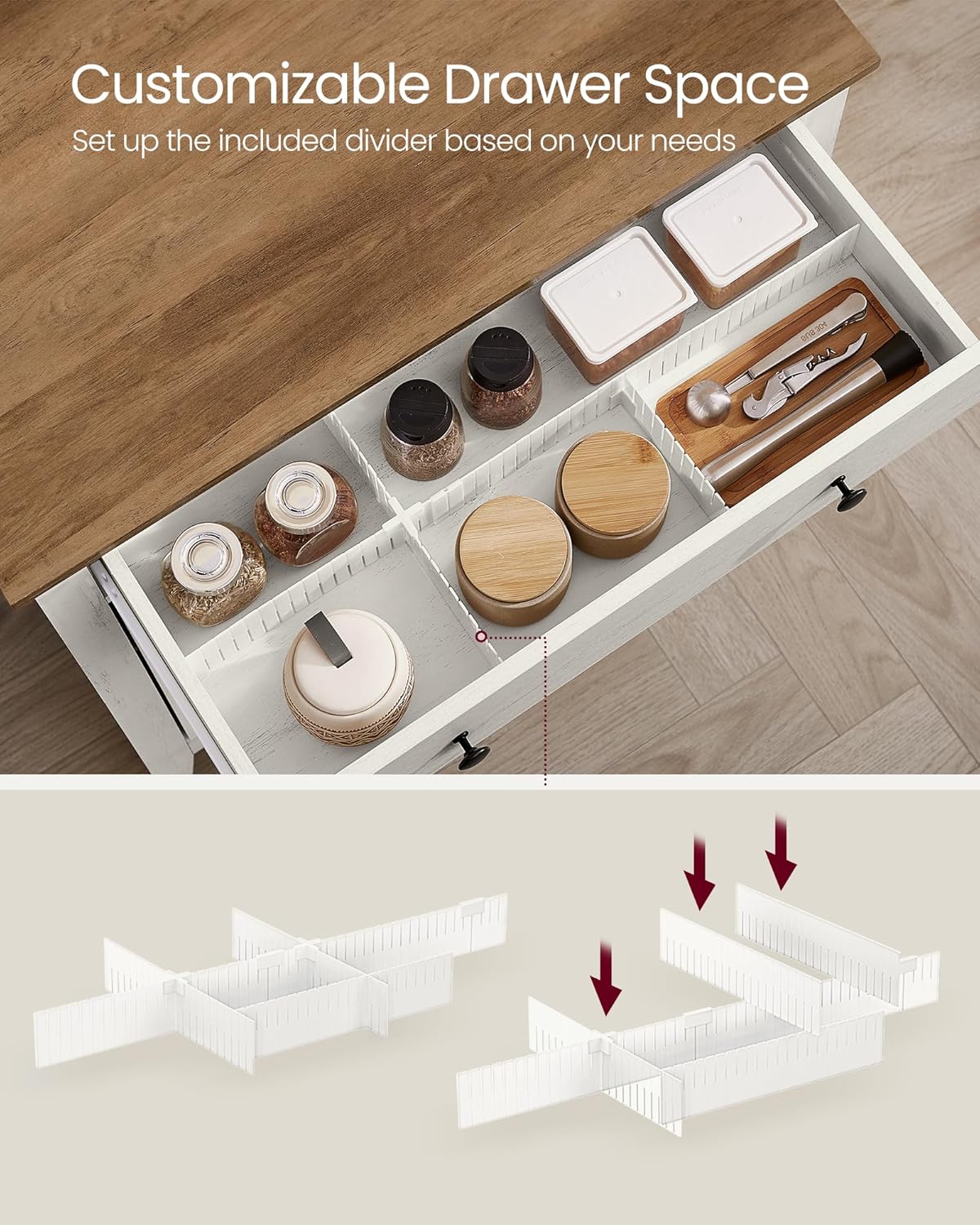 Storage Cabinet Buffet Cabinet with Adjustable Shelves