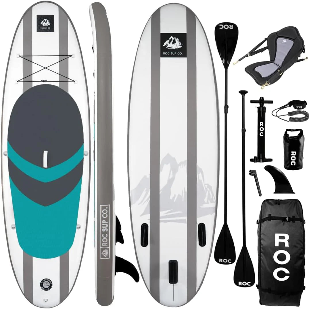 ROC inflatable stand-up paddle board high-quality SUP paddle board accessories