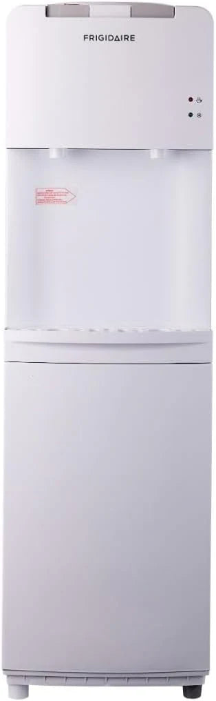 Frigidaire EFWC498 - Top Loading Cooler Dispenser -Hot & Cold Water - Child Safety Lock - Innovative Slim & Sleek Design, Holds 3 or 5 Gallon Bottles - Black