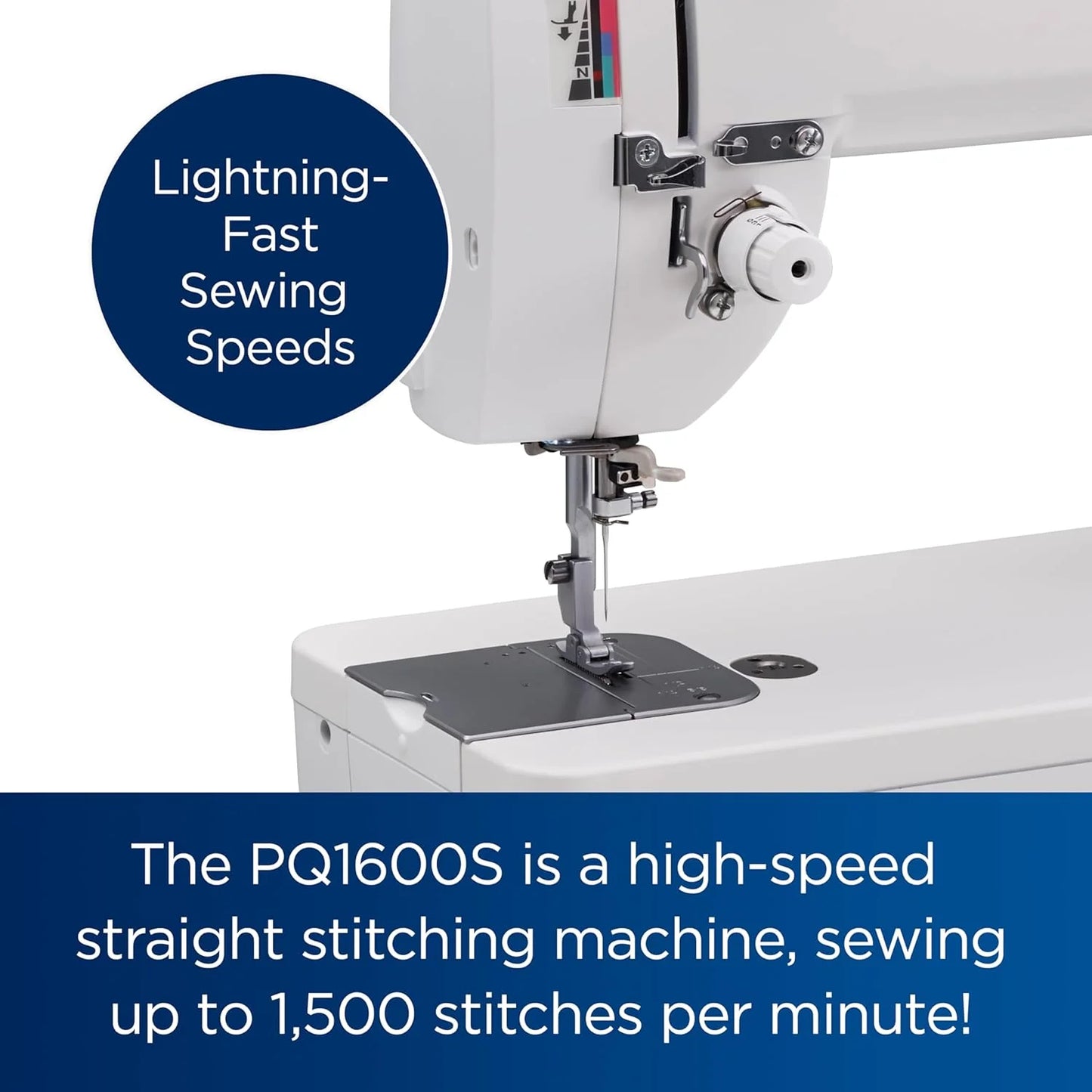 Brother PQ1600S High-Speed Straight Stitch Sewing & Quilting Machine
