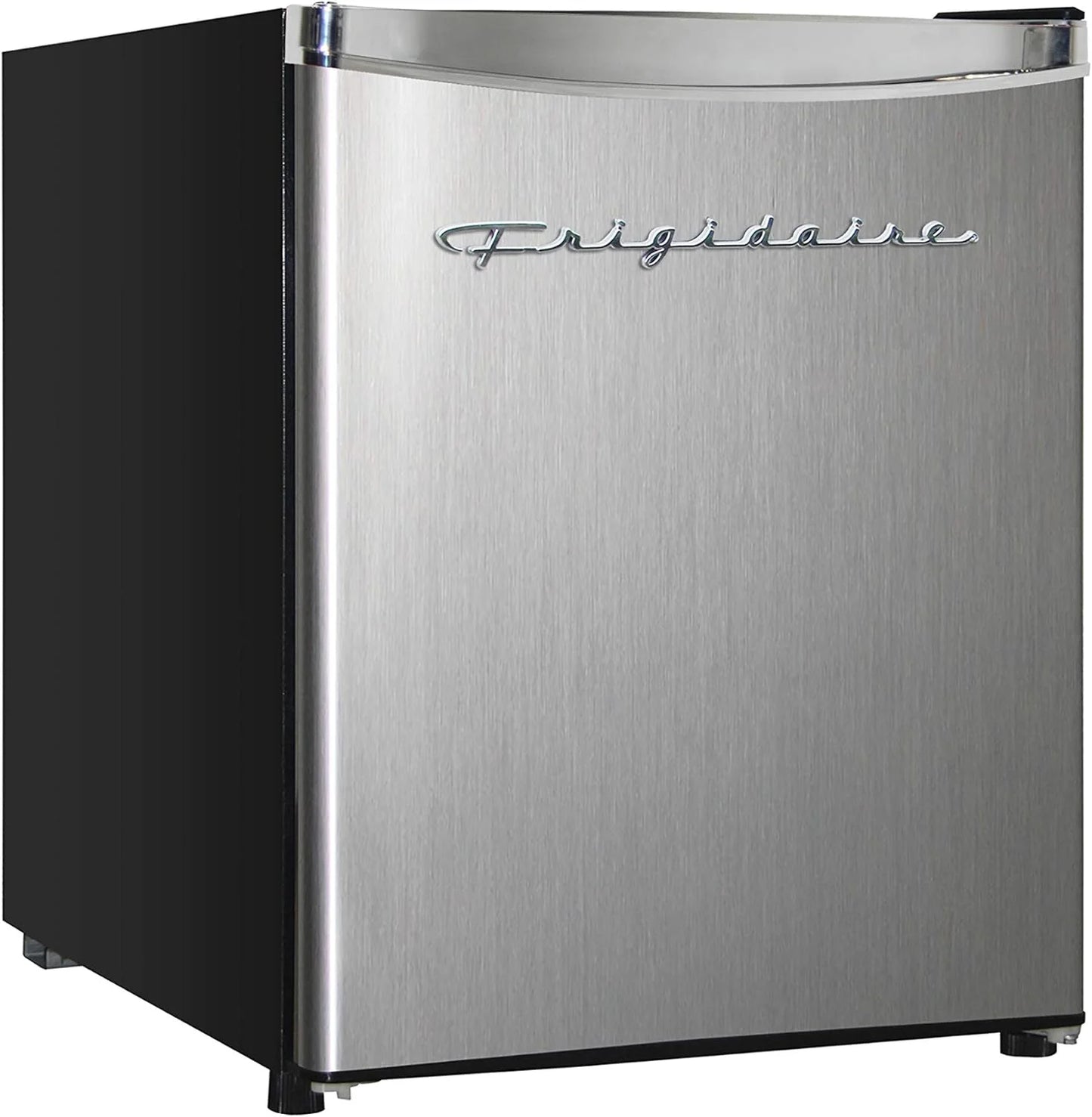 Frigidaire Upright Freezer, 6.5 cu. ft., Deep Freeze, Vinyl Coated Metal with Wire Shelving, Compact for Kitchen, RV, Dorm, Cabin, and Trailer, Platinum Design Series, Silver - 21D x 23W x 56H