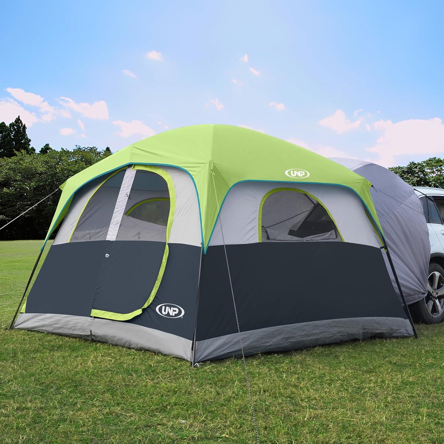 SUV Tent for Camping, 6-Person SUV Tailgate Tent - Easy Set Up with Rainfly