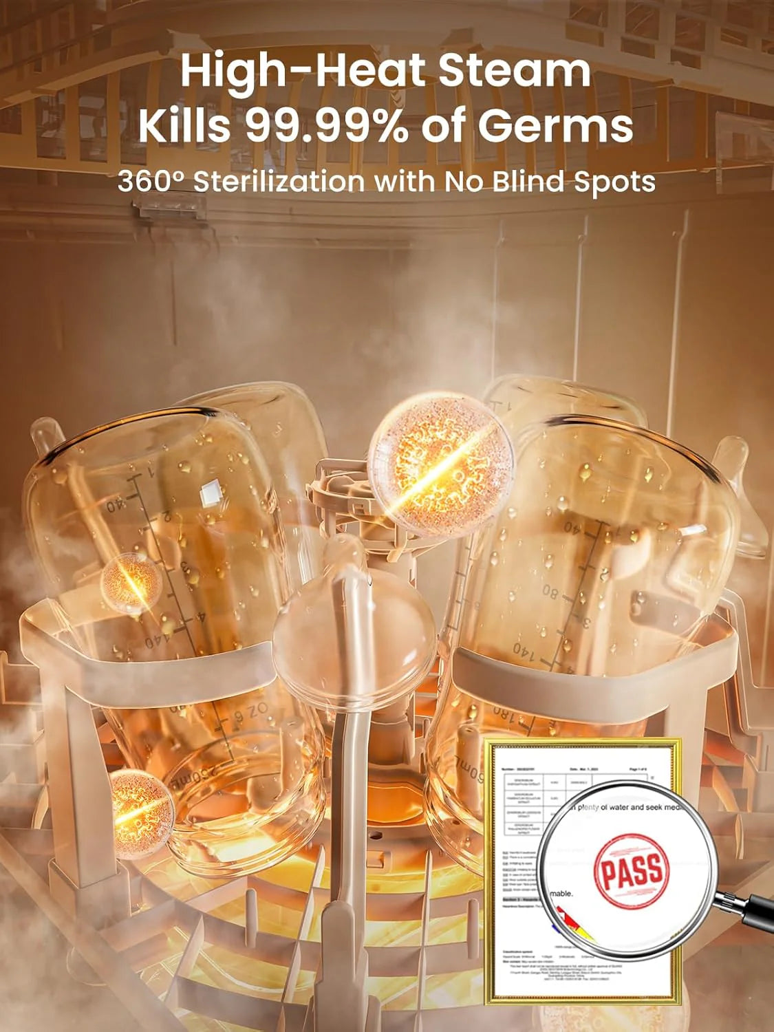 Bottle Washer Pro | All-in-One Bottle Washer and Sterilizer and Dryer | Baby Bottle Washer for Bottles, Pump Parts & Baby Essentials