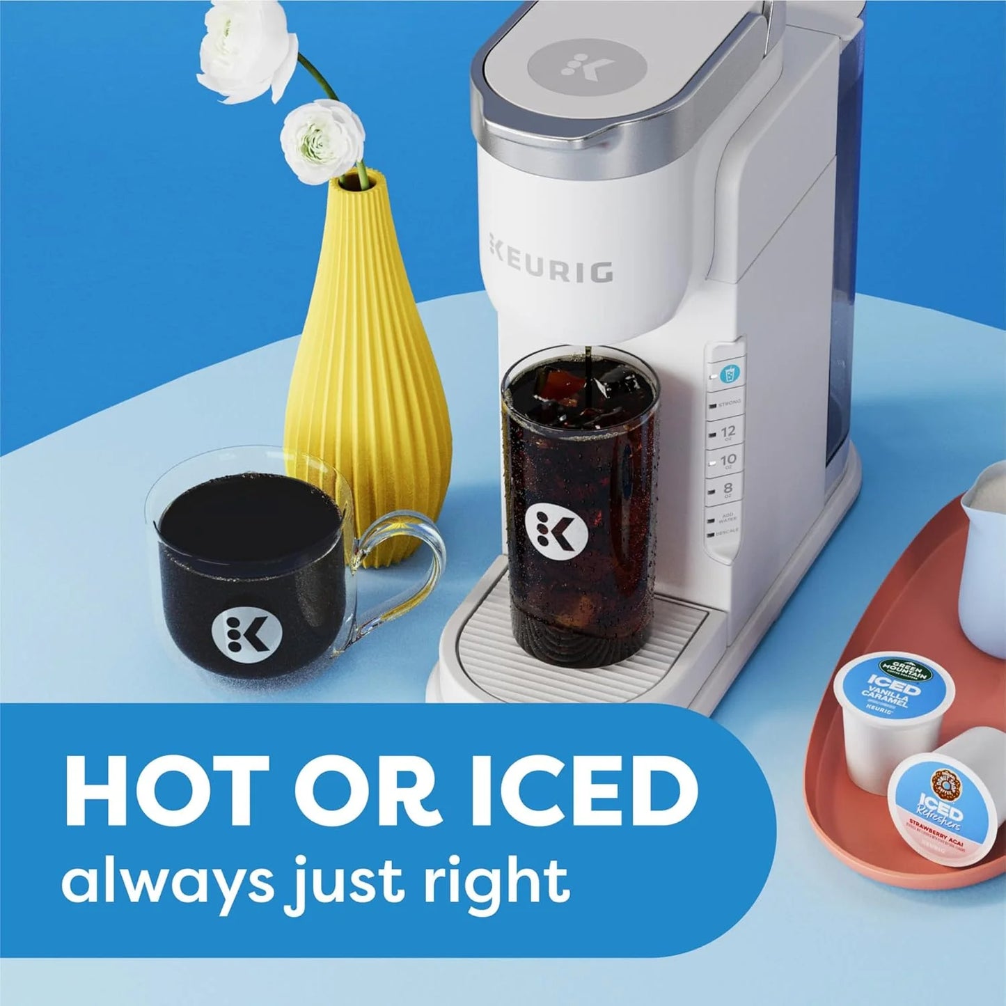 K-Iced Coffee Maker Single Serve K-Cup Pod