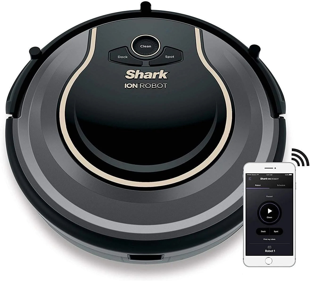 AI Robot Vacuum with XL HEPA Self-Empty Base, Bagless, 60-Day Capacity, LIDAR Navigation, Perfect for Pet Hair, Compatible with Alexa, Wi-Fi Connected, Carpet & Hard Floor, Black