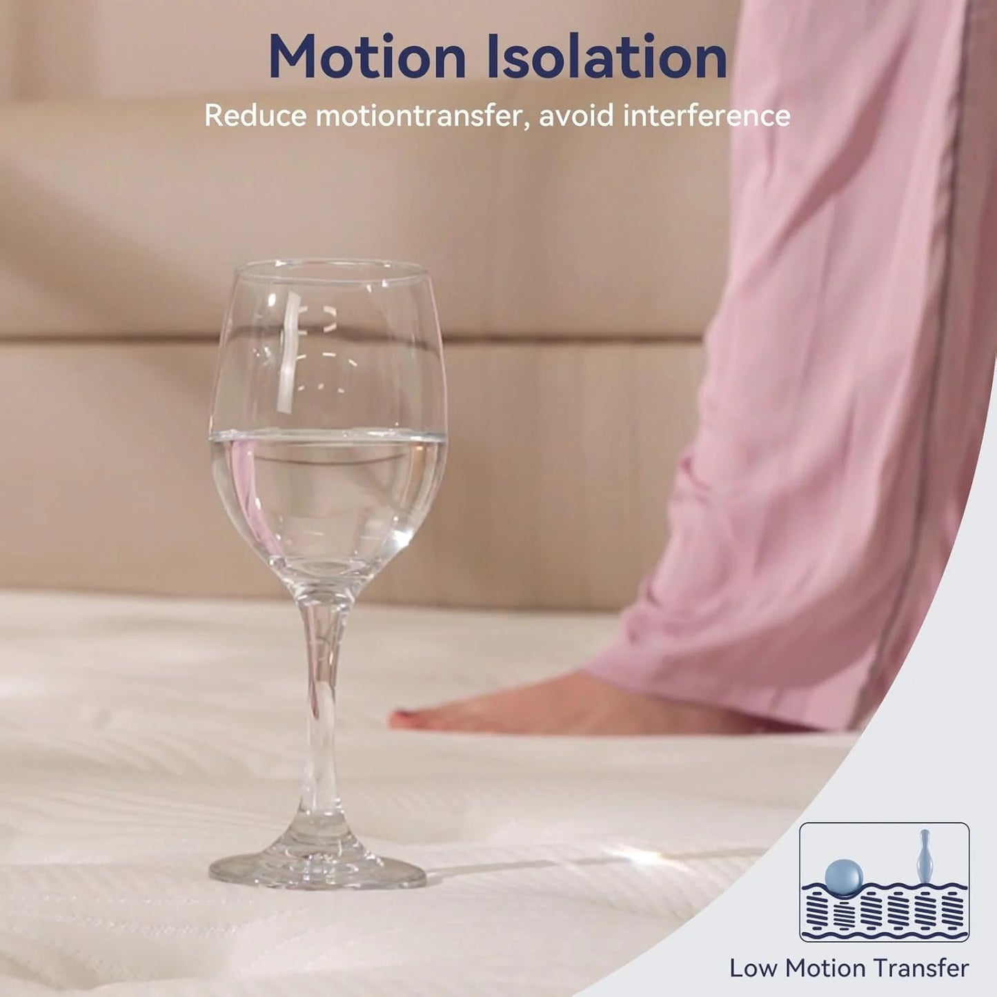 Queen Mattress, 12-inch Queen Hybrid Mattress