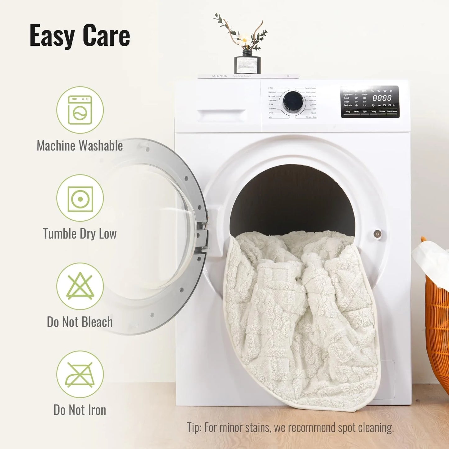 Weighted Blanket for Adults Queen Size 15lbs 60x80 inches