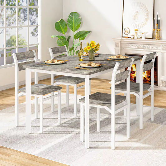 Classic Wood Dining Set for Apartment Living or Modern Homes