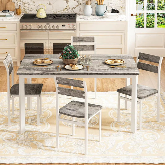 Classic Wood Dining Set for Apartment Living or Modern Homes