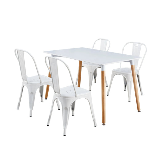 Designer Modern Dining Table Set for Villa Living and Dining Rooms