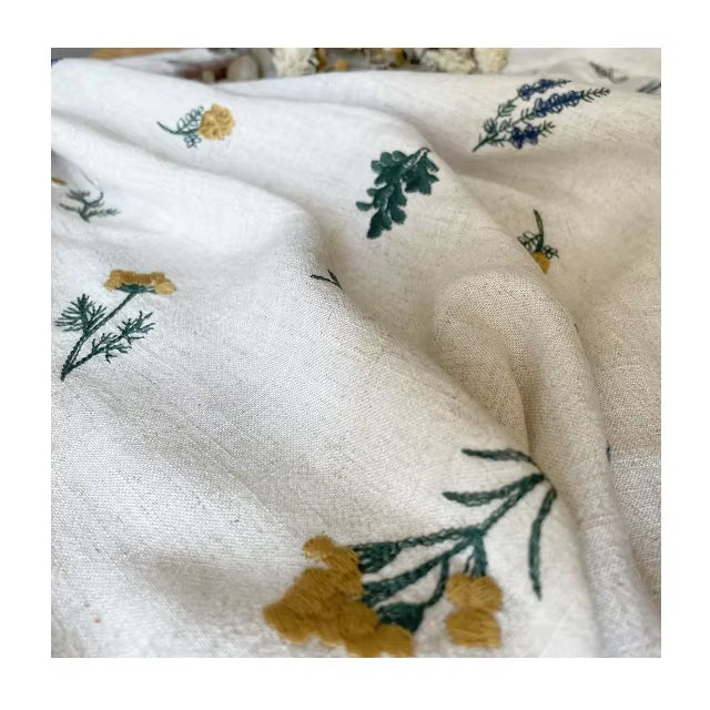 Cotton Linen Tablecloth for Dining Room Rectangular Party Use