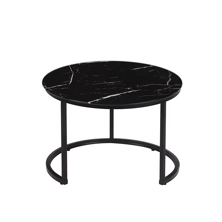 Elegant Nordic Coffee Table Set – Modern Center Table