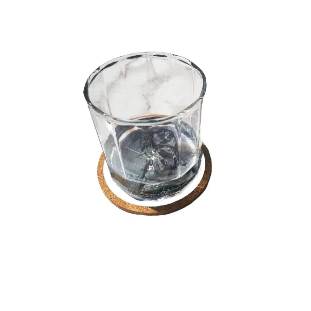 Elegant Gray Glass Coffee Cup for Daily Use