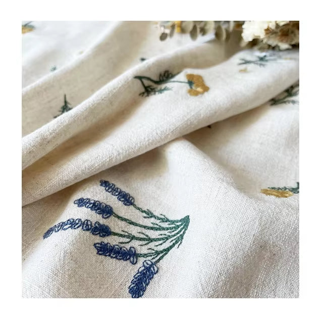 Cotton Linen Tablecloth for Dining Room Rectangular Party Use