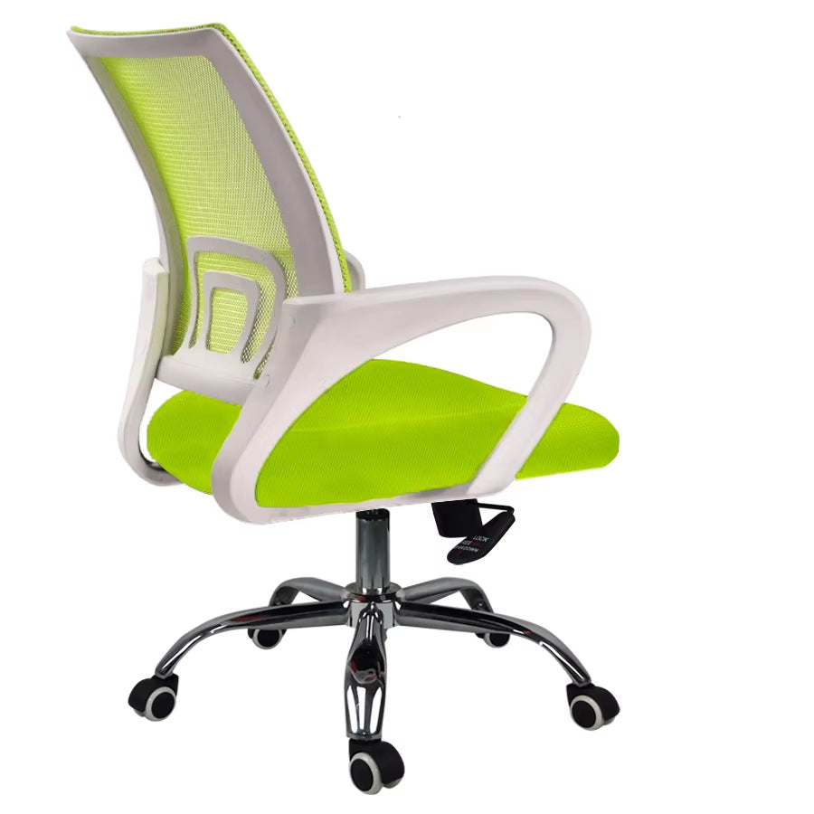 Modern Office Desk with Swivel Gaming Chair Ergonomic Design